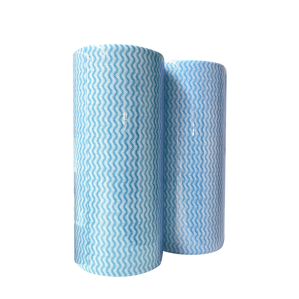 Jumbo Roll Printed Spunlace неткана для изготовления уборщиков салфетки