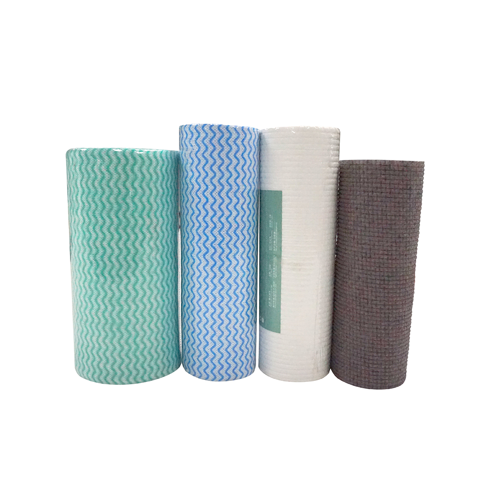 Jumbo Roll Printed Spunlace неткана для изготовления уборщиков салфетки
